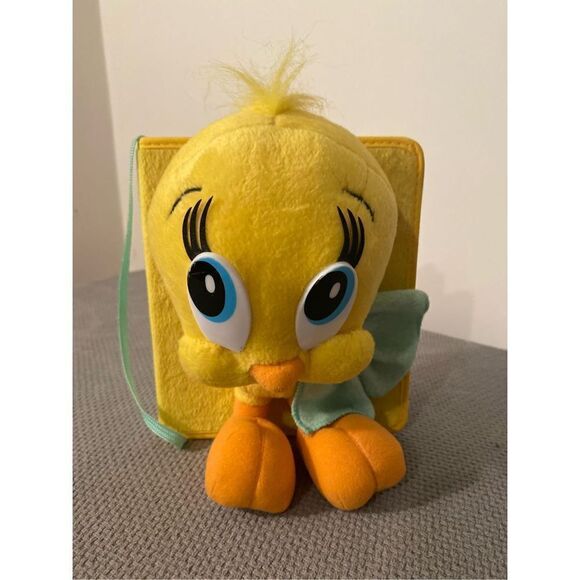 Vintage 1996 Lovable Hug Me Book Good Night Baby TweetyBird Plush Book - Picture 1 of 4